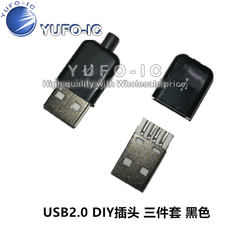 USB USB2.0/DIY коммутационный патч/сварочный провод/проводка/вилка пластины 90 градусов