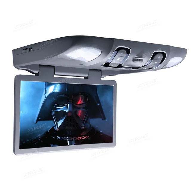 15.6" Car Flip Down Monitor Roof DVD Player Auto Overhead 169 Wide