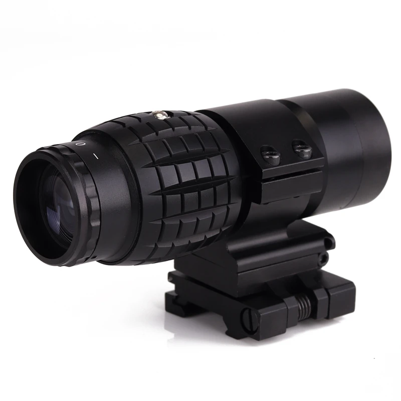 Тактический страйкбол 2016 увеличительный фокус 3x30 мм регулируемый с откидным