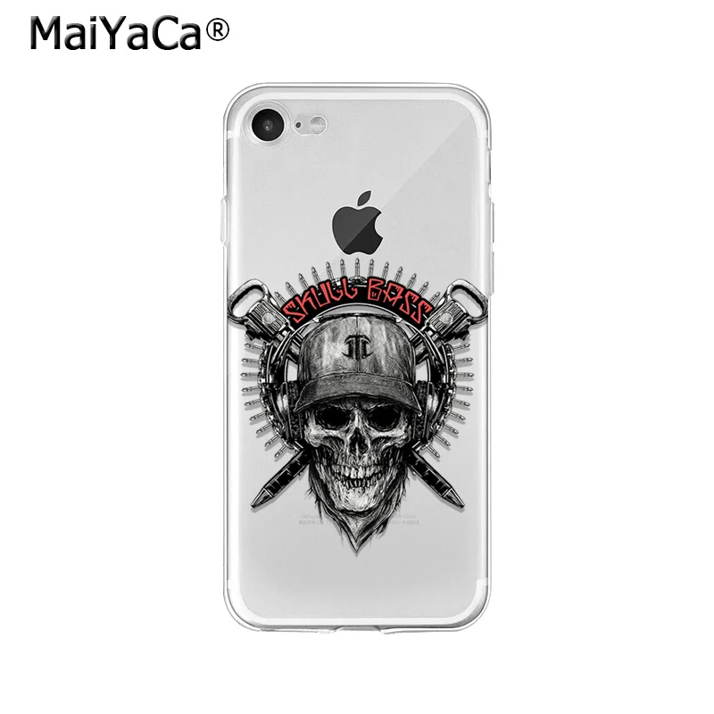 Retro Skeleton skull