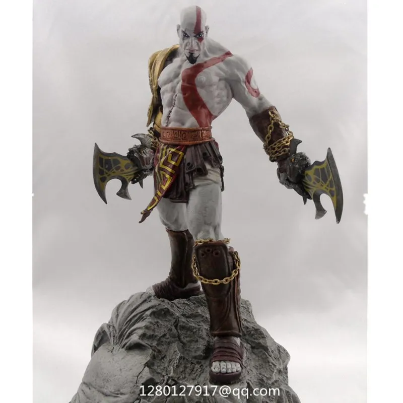 Статуя God of War III Kratos полноразмерный портрет GK смола фигурка Коллекционная модель игрушки Q366