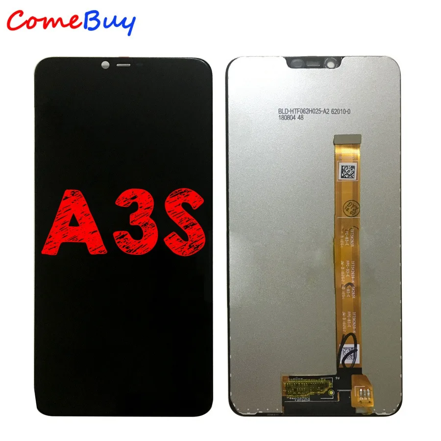 Comebuy ЖК-экран для Oppo A3 A3S CPH1803 ЖК-дисплей с сенсорным экраном дигитайзер сборка для OPPO A3S lcd запасные части для ремонта