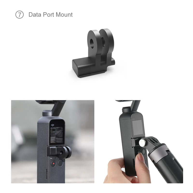 PGYTECH DJI Osmo Карманный адаптер крепление аксессуары 10 типов на выбор держатель для телефона Зажим Штатив удлинитель для хранения сумка чехол