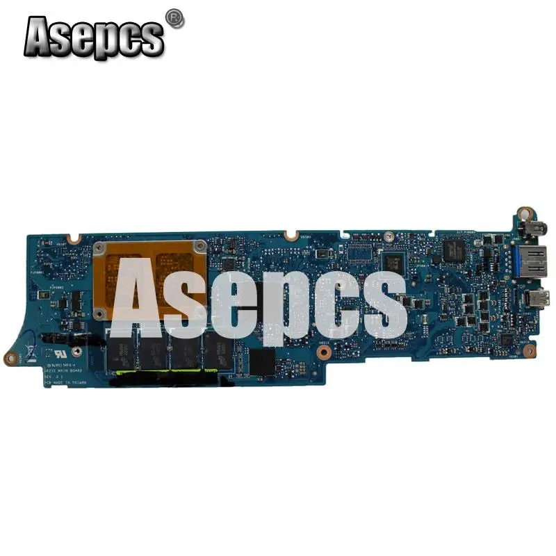 Asepcs UX21E с i3-2367 Процессор 4 Гб Оперативная память Материнская плата Asus UX21 UX21E Материнская плата ноутбука 60-N93MB2B00 тестирование