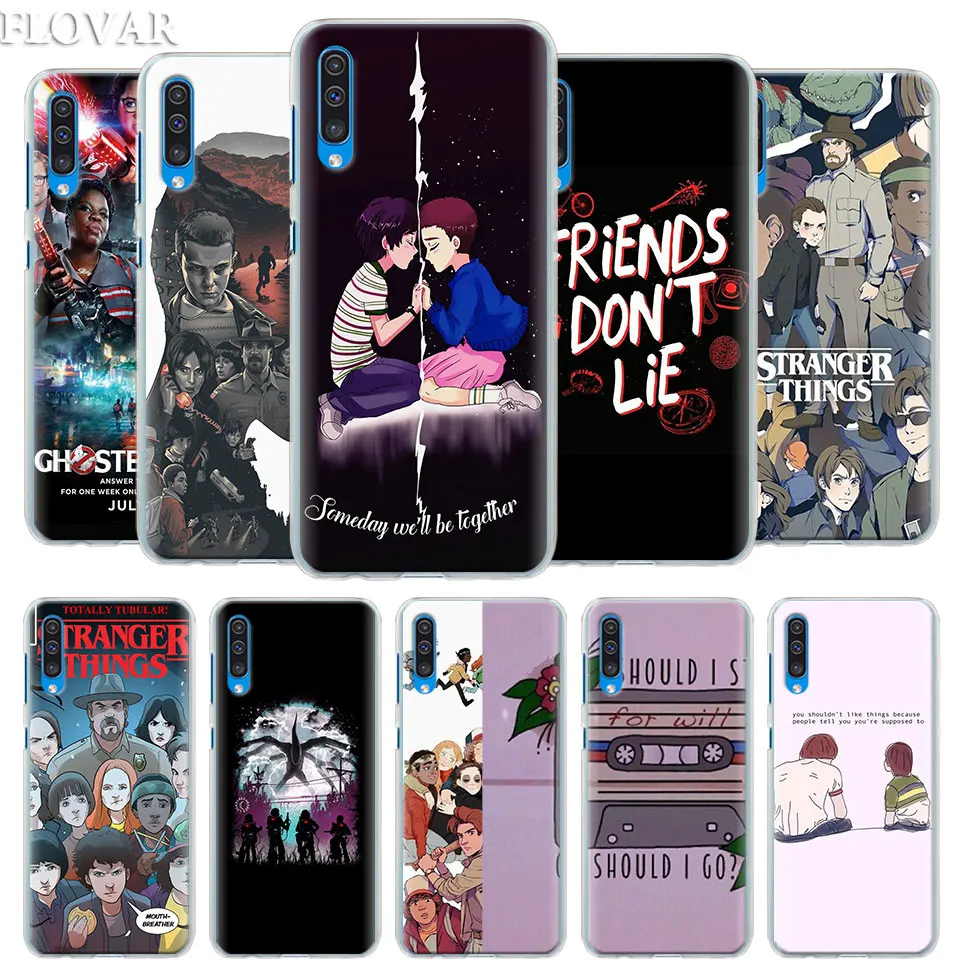 

should stay should Stranger Things Case Cover for Samsung Galaxy A30 A40 A50 A70 A6 A8 Plus A7 A9 2018 M30 Phone Case Coque