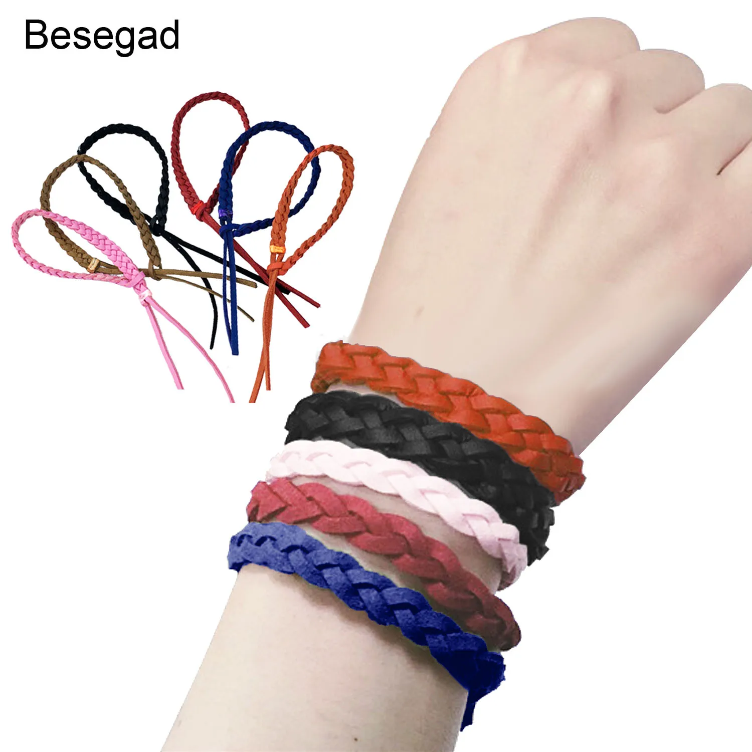

6Pcs Anti Mosquito Repellent Bracelet Wristband Natural Insect Protection Pest Rejector reject Control Bands Elderly Adults Kids