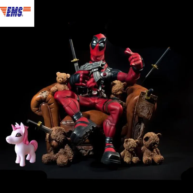 

Avengers:Infinity War X-Men Wade Winston Wilson Deadpool Resin Statue Limited Action Figure Model X682