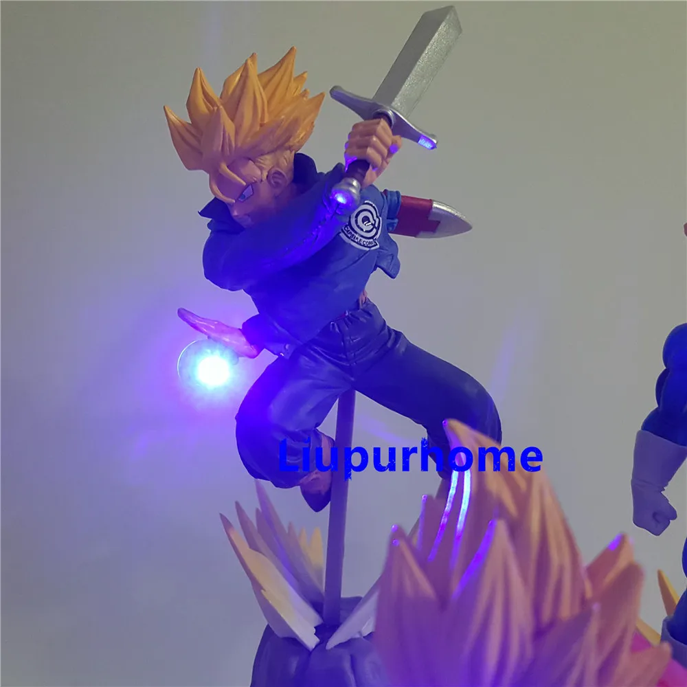 Dragon Ball Z Vegeta Goku трусы Lampara Super Saiyan аниме 3D Ночник DIY светодиодные игрушки украшение