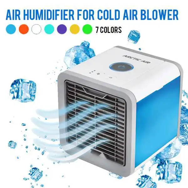 

PromotionArctic Air Cooler Small Air Conditioning Appliances Mini Fans Air Cooling Fan Summer Portable Conditioner