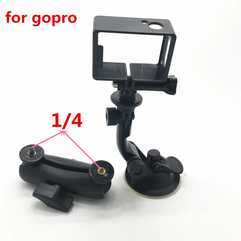 OEM стандартное крепление на присоске короткий двойной кронштейн для камеры Go Pro