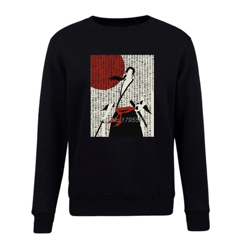 Свитшот Samurai Champloo Ronin пуловер флисовая толстовка мужское хлопковое пальто