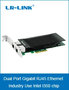 LR-LINK 2006PT шесть портов Gigabit Ethernet RJ45 промышленная карта PCI Express Lan сетевая карта серверный адаптер Intel I350 NIC