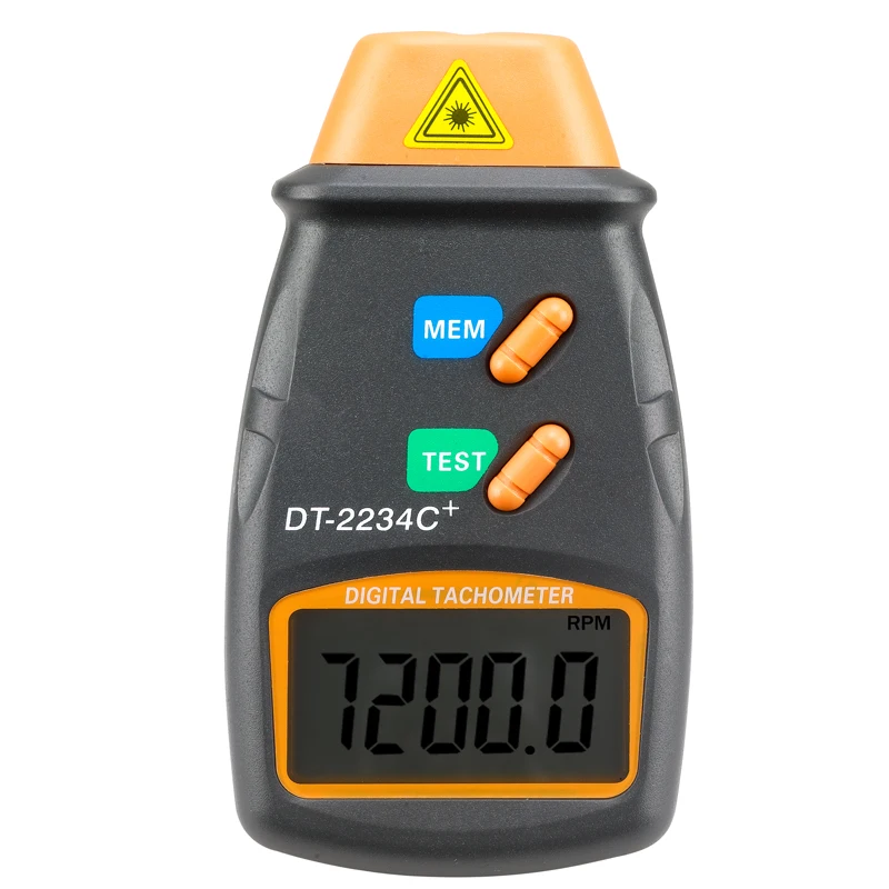 

Digital Laser Tachometer LCD Display DT-2234C+ Automatic High Resolution Pocket tachometer Free Shipping