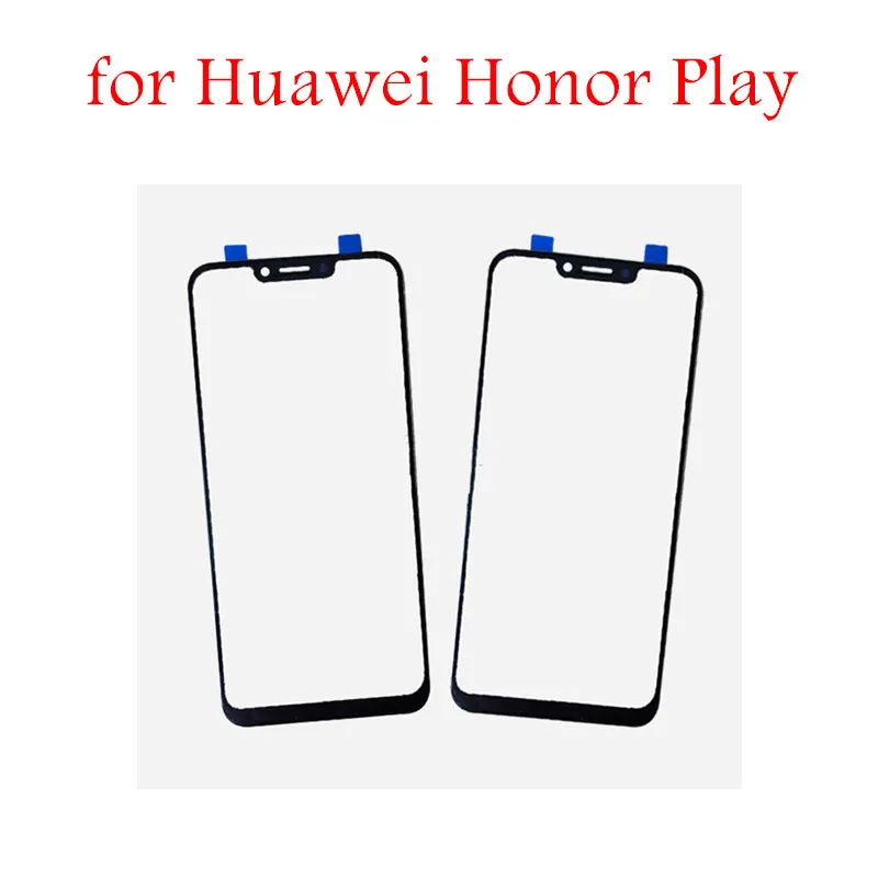 Для Huawei Honor Play сенсорный экран стеклянная панель для Сенсорная передняя внешняя