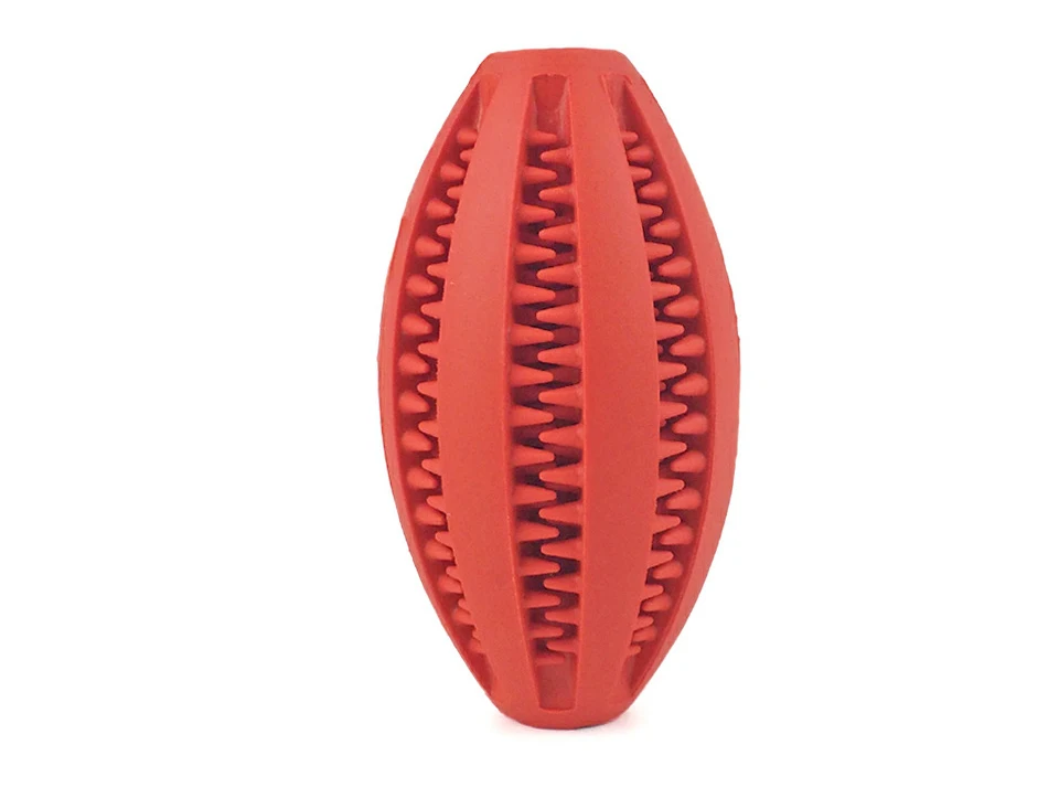 DRESSPET Pet Dog Toys Bite Resistant For Small Large Dogs Rubber Ball Molar Clean Teeth Feeding Elastic Interactive Chewing Toy (9)