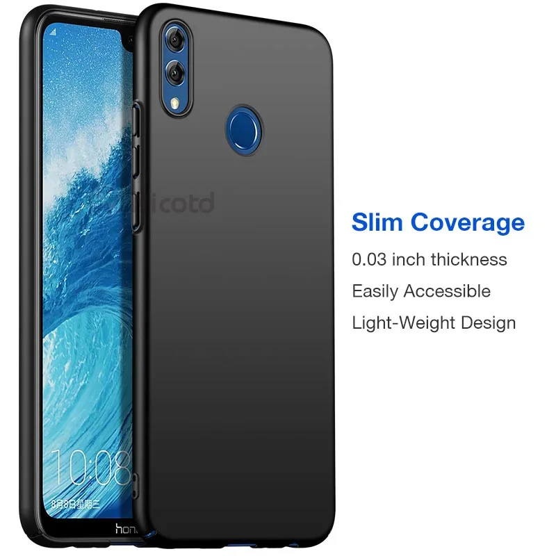 Luxury Plastic Matte Phone Case For huawei honor 8X 6.5inch Premium Material Slim Full Protection back Cover for Huawei Honor 8X (4)