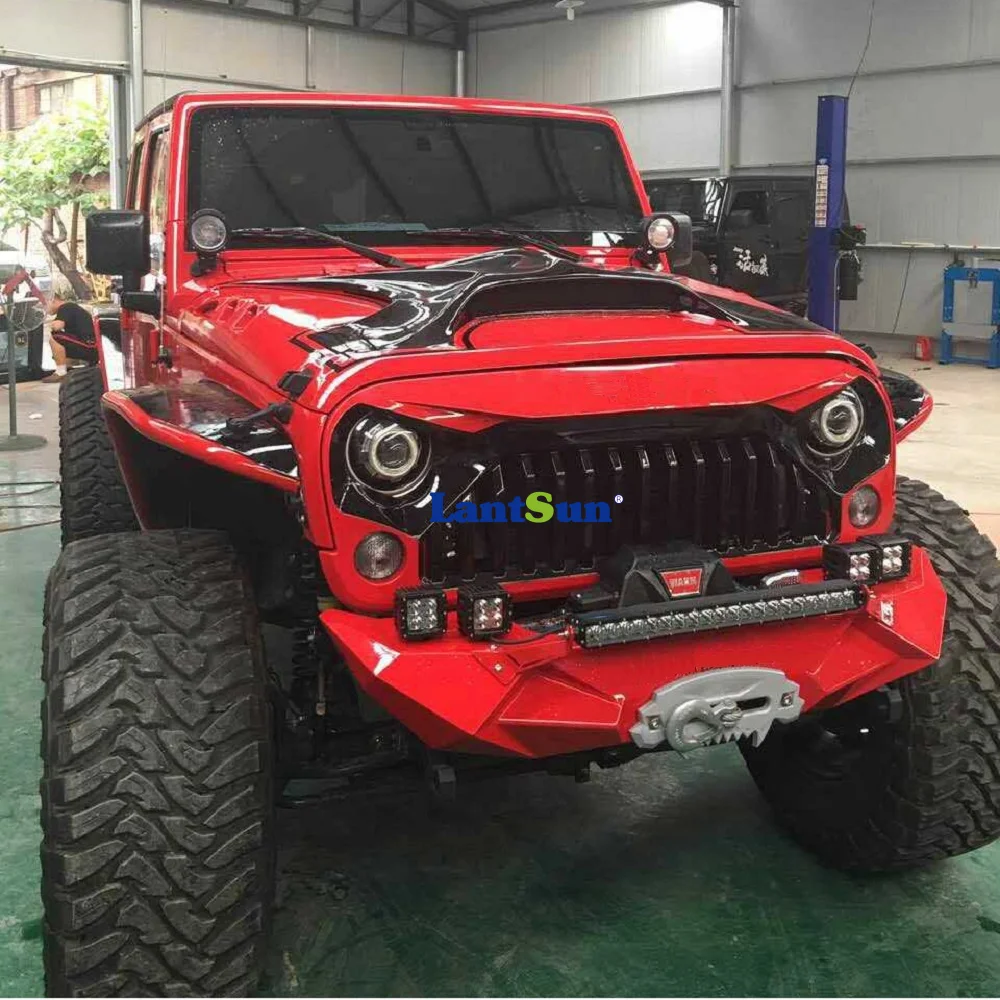 1 set J189 ABS plastic Front Matte Black Gladiator Vader Grille for 2007-2017 Jeep Wrangler JK Rubicon Sahara Sport 1 set J189 ABS plastic Front Matte Black Gladiator Vader Grille for 2007-2017 Jeep Wrangler JK Rubicon Sahara Sport