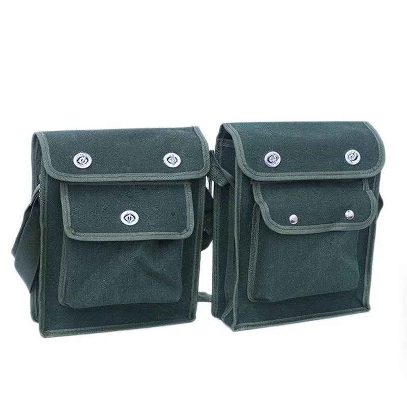 

Urijk Small Tool Bags Multi-Function Maintenance Package Canvas Electrical Case For Wrench Plier Tool Wear-Resistant Organizer