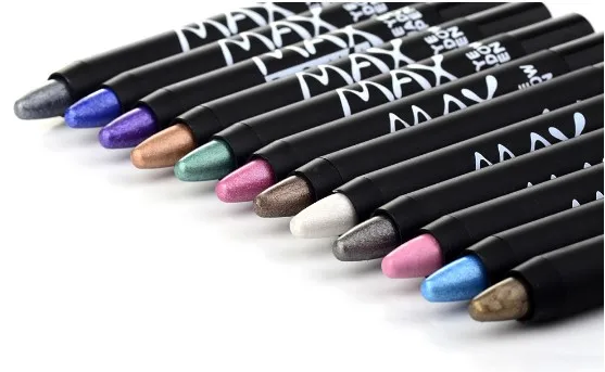 

1pc Professional Lady Makeup M.n Eye Shadow Pencil 12 Colors Waterproof Pencil Make Up Eye Liner Crayon Cosmetics Pen