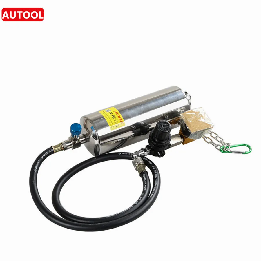 

AUTOOL C100 Automotive Non-Dismantle Fuel System Injector Cleaner Fuel Injector Tester for Petrol EFI Throttle C100 Washing Tool