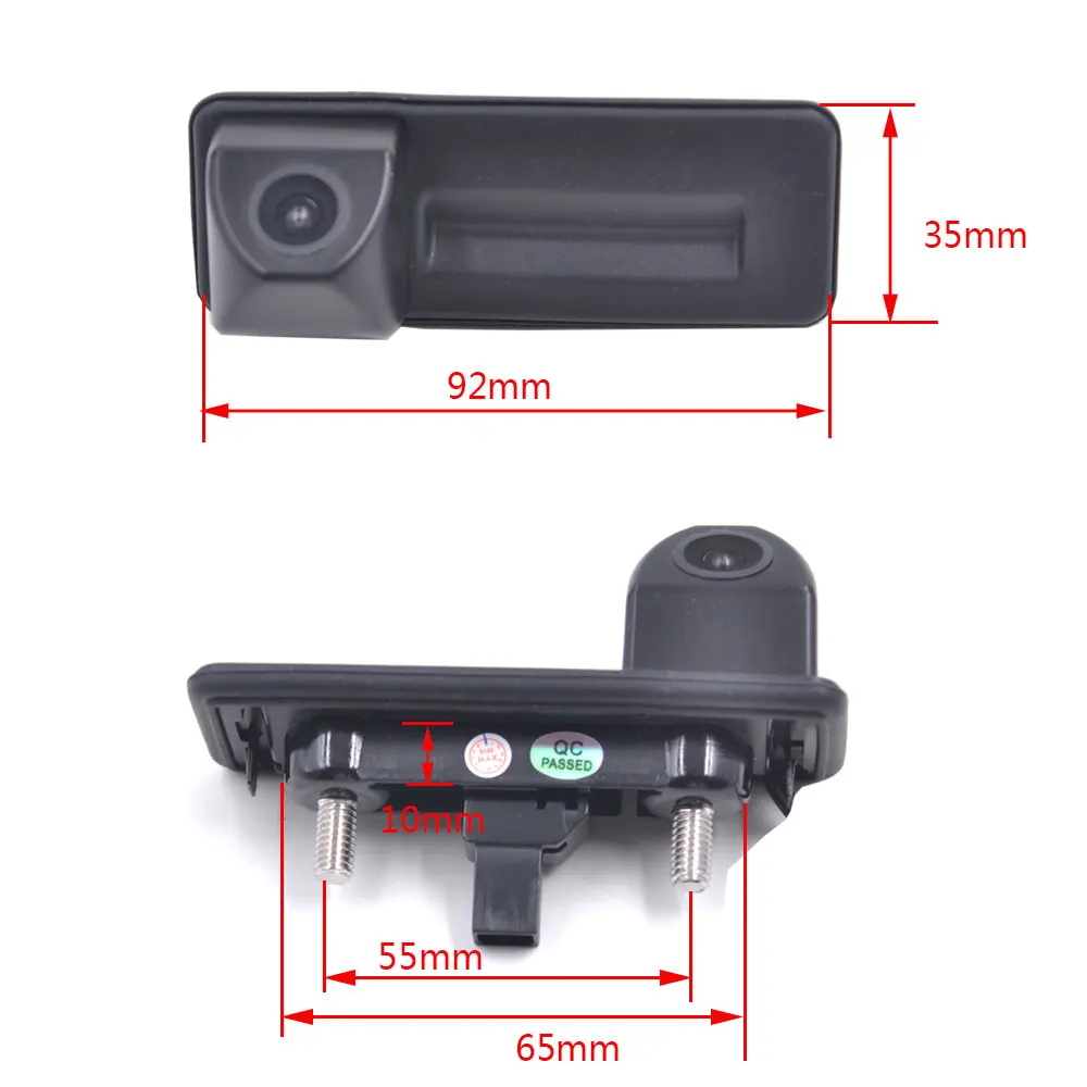 Oterleek 백업 카메라 Rearview Skoda Roomster 용 주차 카메라 Fabia Octavia Yeti Skoda Octavia II 2010 용