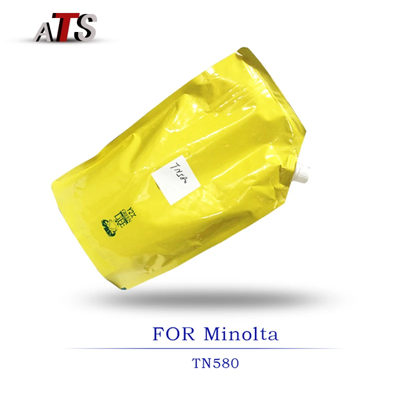 1 кг черный тонер-порошок TN для Konica Minolta TN580 запчасти копировальных аппаратов