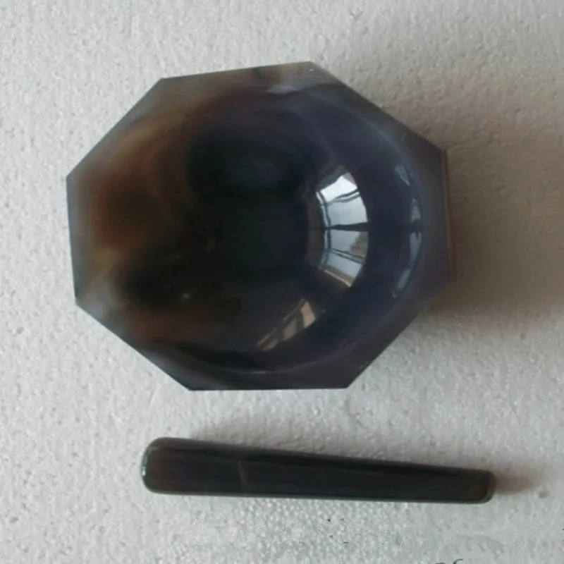 Агатовый раствор/с пестиком/внутренний диаметр: 30 мм|mortar with pestle|mortar pestlepestle mortar |