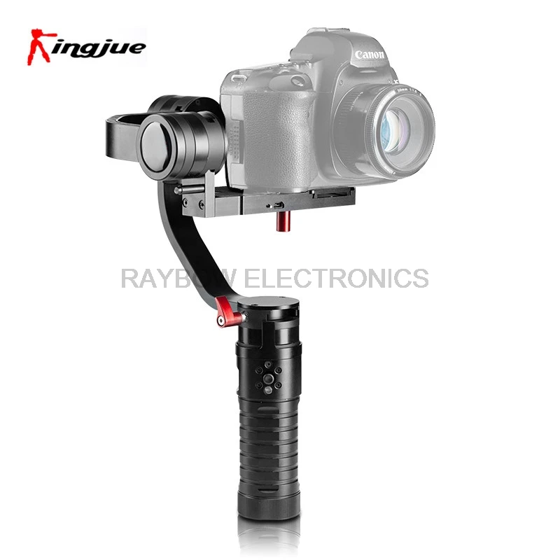 Kingjue VS 3SD Brushless hand held 3 axis dslr camera gimbal gimball gimble for Nikon Canon Sony