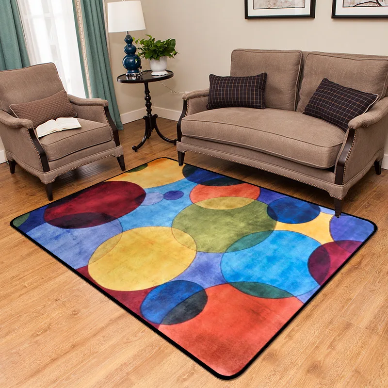 Европейский Большой размер 150x200 см Ковер прикроватный гостиная спальня пол коврик нескользящий бархатный коврик на заказ креативный дверной коврик