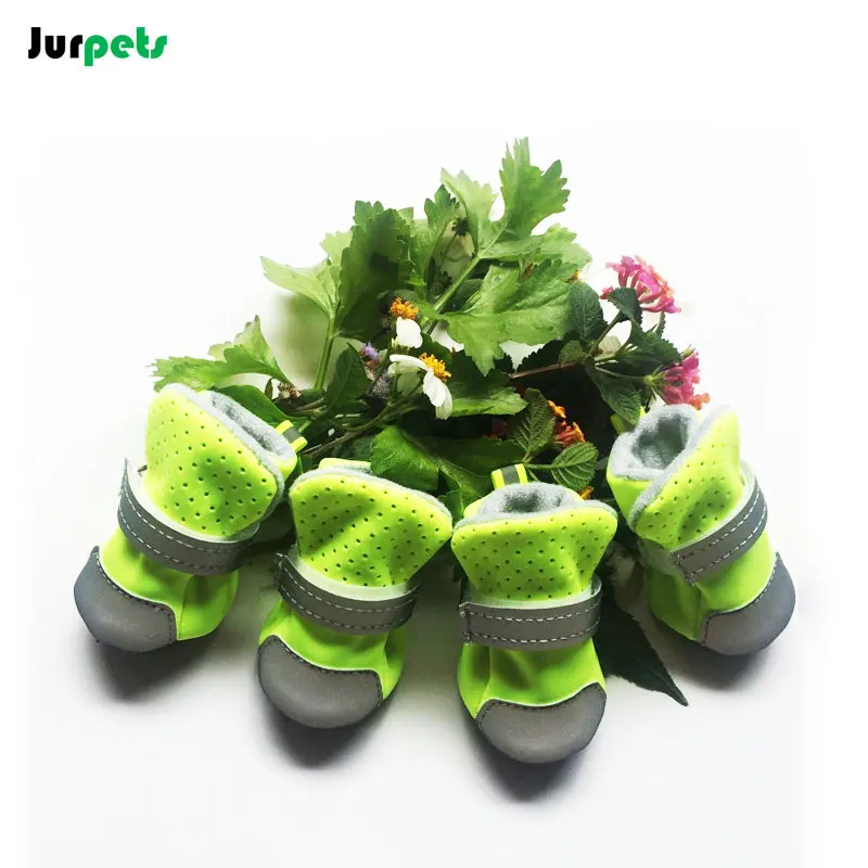 Breathable Pet Dog Shoes Reflective Waterproof Pet Shoes Spring Summer