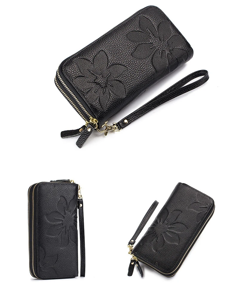 Women genuine leather wallet 17