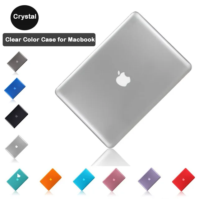 Laptop Case for Macbook Clear Crystal Shell Case for Apple Macbook Air 13.3 A1369 A1466 with screen film+keyboard skin +