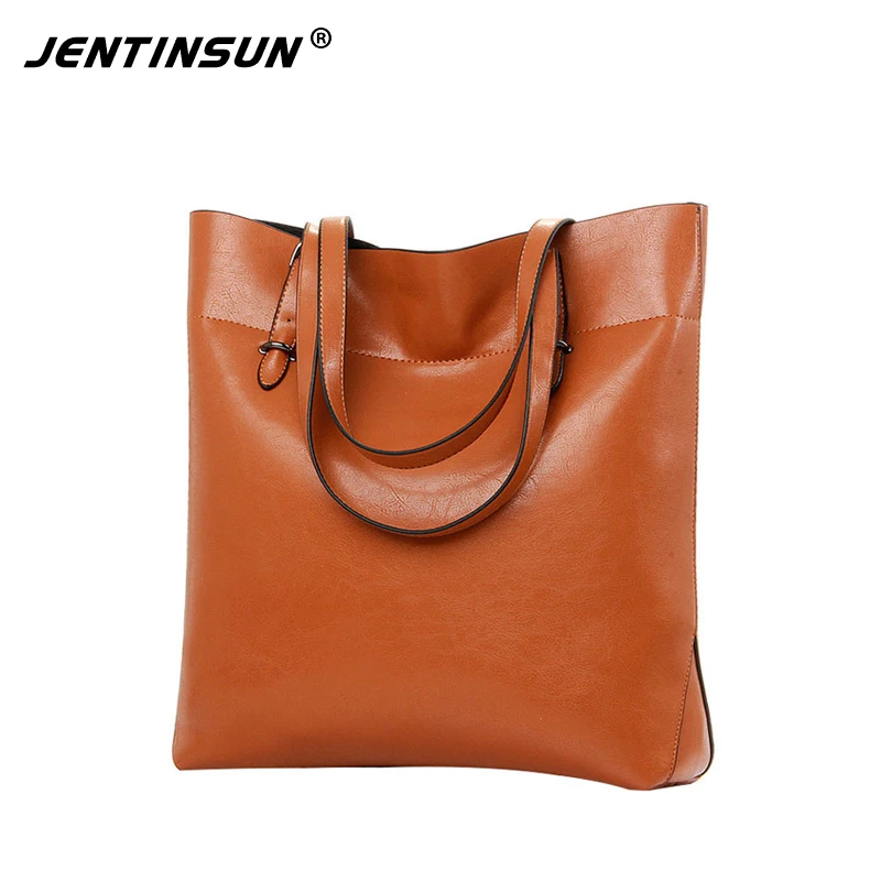 

Women Shoulder Bags 2017 Fashion Women Handbags Cowhide Leather Large Capacity Casual Tote Bags Genuine Leather Top-handle Bag