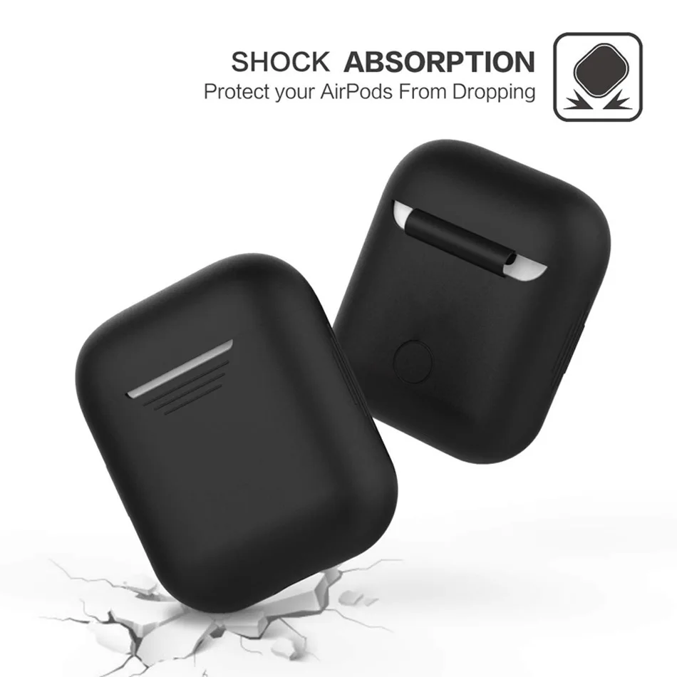 Oppselve чехол для наушников для Apple Air Pods силиконовый чехол Беспроводная Bluetooth сумка для наушников защитные аксессуары для airpods белый