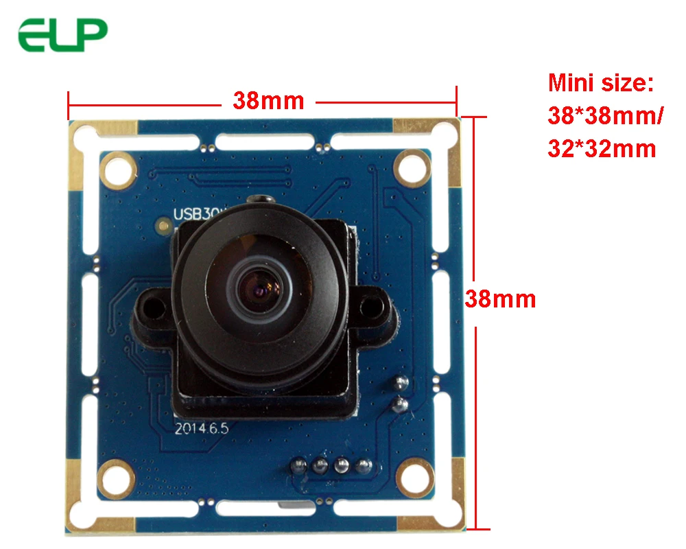 ELP объектив рыбий глаз 170 градусов CMOS VGA 480P usb камера модуль видеонаблюдения веб