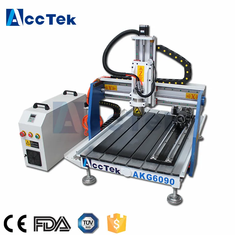 

High precision 6090 4 axis cnc engraver machine/mini router cnc/cnc parts for machine/3d cnc router 6090
