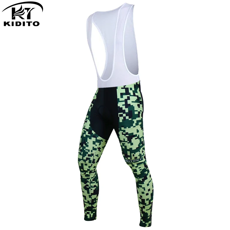 Bib Pants KIDITOKT осенние дышащие велосипедные штаны с Coolmax 3D гель мягкий горный велосипед Велоспорт Колготки MTB велосипедные штаны для даунхила - Цвет: Bib Pants