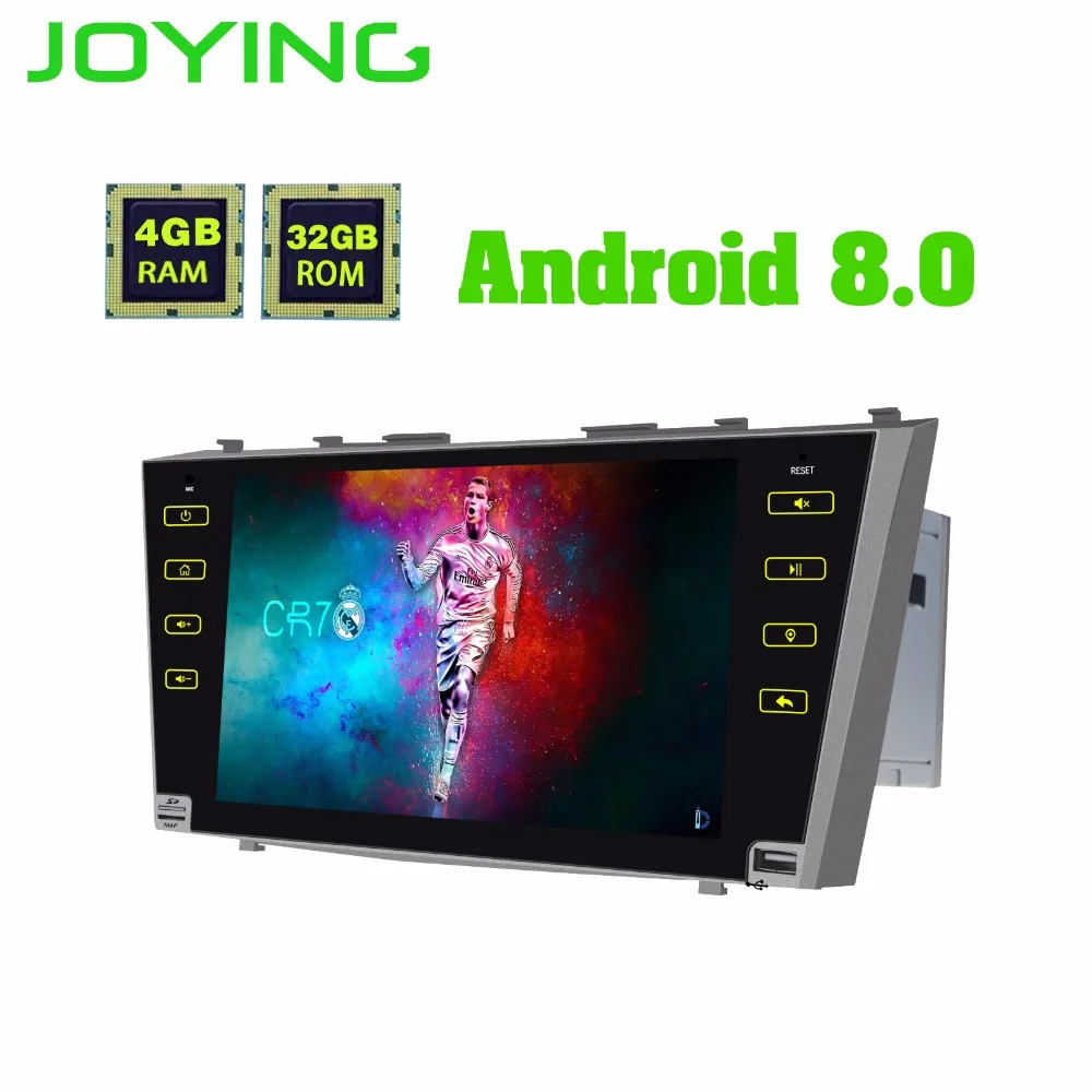 

7"JOYING Intel Octa Core 4GB Head Unit Tape Recorder Single Din Android 8.1 Car Radio Audio Stereo GPS Navigation Built-in DSP