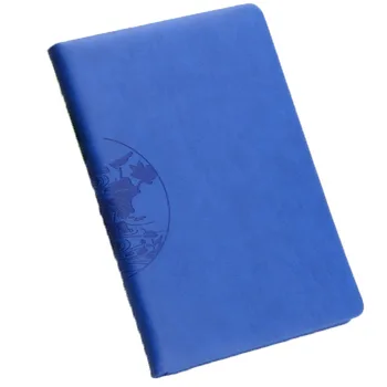 

Fashion Creative 100 Sheets Business Notebook Upscale Leather Daily Memos Notepad Hardcover 5 Colors Office Notebook