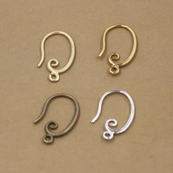 

20pcs 16*9mm 19*11mm Size Copper Earrings Accessories DIY Material