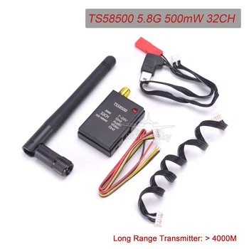 

High Quality TS58500 5.8G 500mW 32CH Mini AV Transmitter Module for Phantom Walkera 350 Series FPV Quadcopter DIY Racing drone