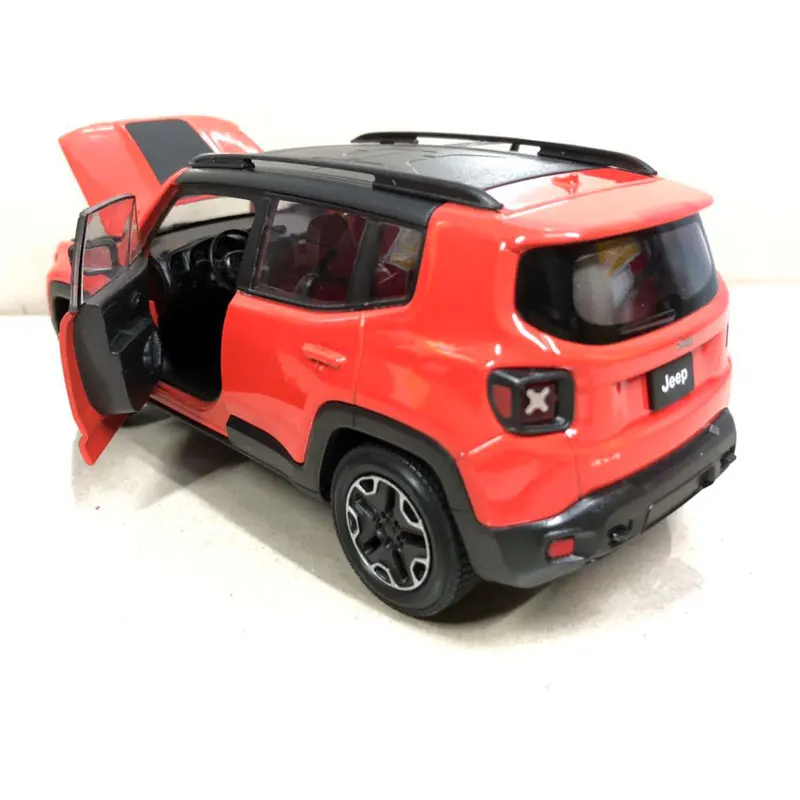 RIAN DAY 1/24 масштабная модель автомобиля SUV Toys Jeep Renegade Trailhawk литая металлическая модель автомобиля игрушка для подарка/коллекции/детей