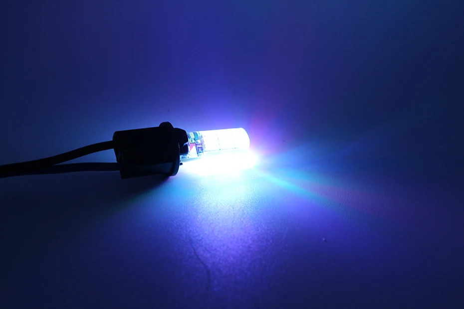 Multi-color W5W 194 T10 RGB LED Flash Strobe Fade Remote Control Colorful Lights (5)