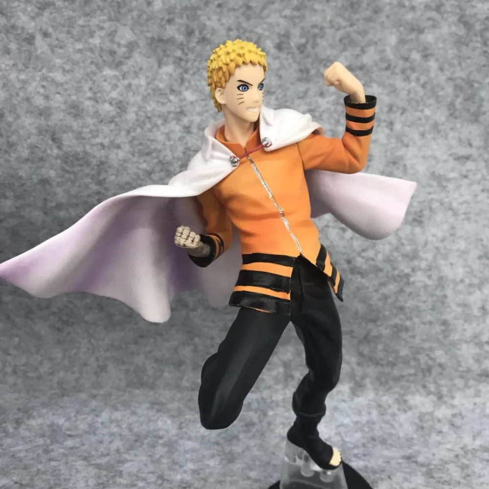 Аниме 25 см Boruto Наруто следующие поколения Uzumaki Наруто фигурка 7th Hokage Ver. ПВХ Фигурки Коллекционная модель игрушки