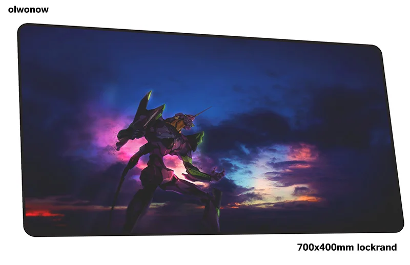 Evangelion Коврик для мыши 70x40 см Индивидуальные коврики для мыши лучший игровой коврик для мыши геймер на день рождения персонализированные коврики для мыши Клавиатура ПК pad