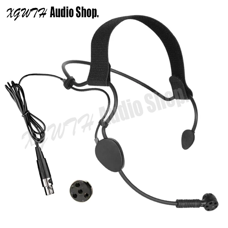 Headset Condenser ME3 Microphone Headworn Mic For Shure Wireless Body