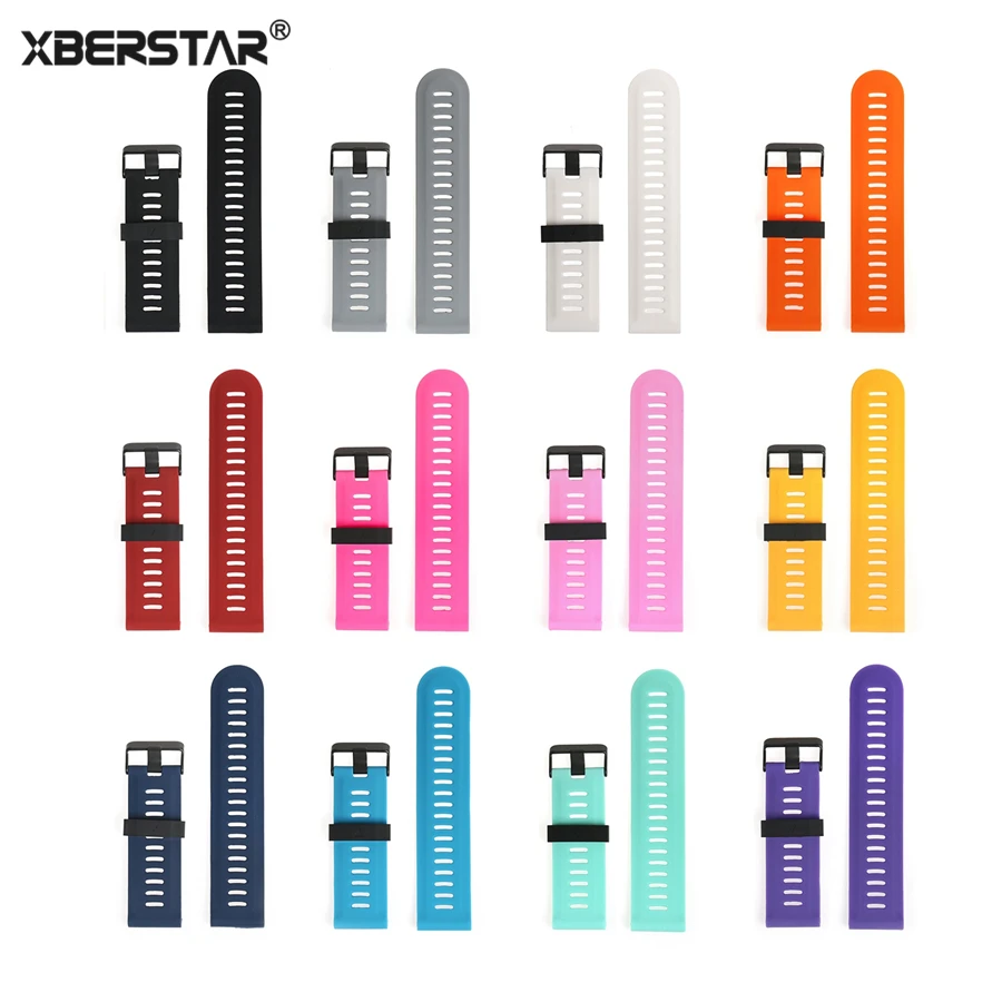 Replacement Silicone Watchbands Strap for Garmin Fenix 3 / Fenix 3 HR GPS Watch With Tools for Fenix 5X too Replacement Silicone Watchbands Strap for Garmin Fenix 3 / Fenix 3 HR GPS Watch With Tools for Fenix 5X too