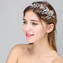 6 шт./лот Кристалл Свадебные Повязка Tiara Ручной Свадебный Головной Убор Горный Хрусталь Корона Пром Головные Уборы Аксессуары Для Волос