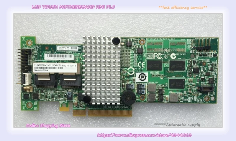 Для M5014 M5015 6 Гб 8-порт SAS/SATA массив карты 9260-8i 46M0918