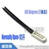 KSD9700 5A250V 40-120 grados Celsius interruptor de temperatura de disco bimetálico abierto normalmente cerrado termostato Protector térmico ► Foto 2/2